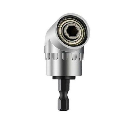 Flexible shaft extension screwdriver bit holder for