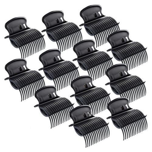 12 Pcs Hot Platen Clips Hair Curler Claw Clips Replacement P
