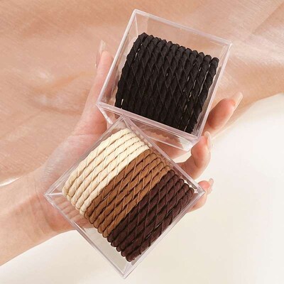 High Elastic Rubber Band for Womens Hair Tie Hair Rope Head