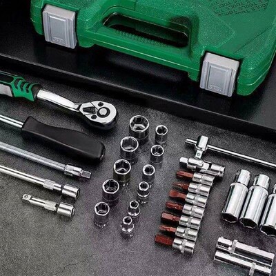 Auto Repair Pneumatic Sleeves Ratchet Bit Socket Wrench