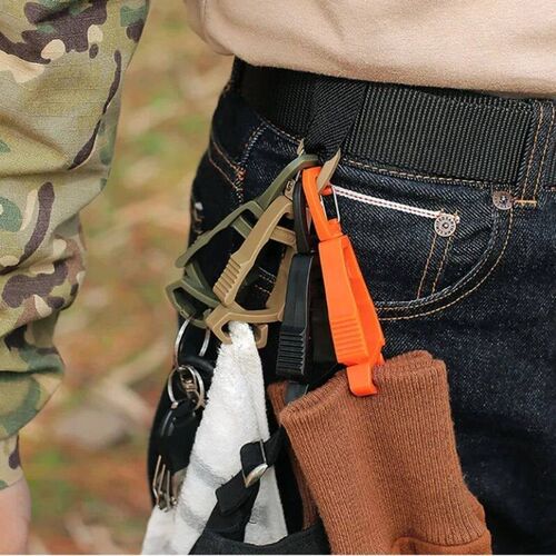 1PC Outdoor Glove Clip Hanger Multi-purpose Anti-drop Hook P