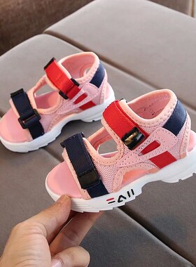 2023 summer new childrens sandals baby toddler shoes girls