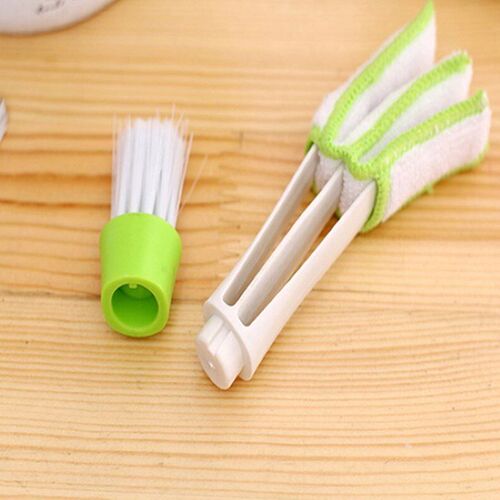 Plastic Car Brush Cleaning Tool Auto Air Conditioner Vent Bl