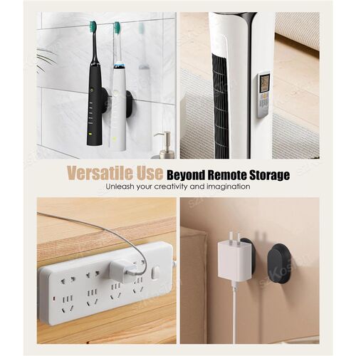 Remote Control Magnet Holder Self-Adhesive Wall Mounted Stor
