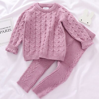 0-4 Yrs Girls Boys Suit Fall Baby Boys Girls Clothing Sets W
