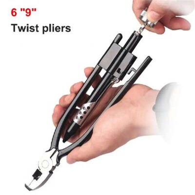6 Inch 9 Inch Aircraft Safety Wire Twisting Pliers One Way