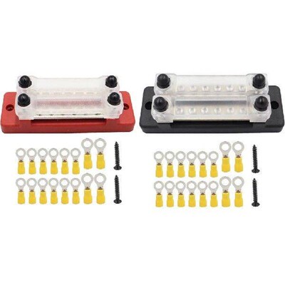 Busbar Terminal B 12-48V Copper Busbar Fire Prevention