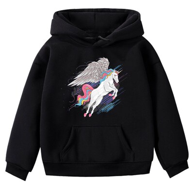 Fashion Unicorn Print Sweater Toddler Boys Girls Sweatshirt