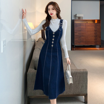 Denim Dresses for Women  Denim Strap Dress Sling Womens