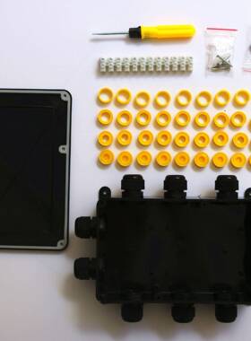 新外尺寸20*130*REI70户外电4-15m缆m径电箱密封盒IP6线8防水接0