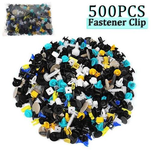 100-1000Pcs  Universal Mixed Auto Fastener Car Bumper Clips