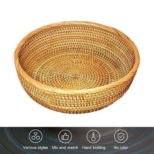 Multi-purpose Rattan Organizer Rattan Storage Organizer
