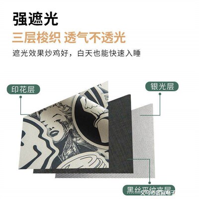 Large Dormitory Thickened Strong Shading Bed Curtain Bedroom