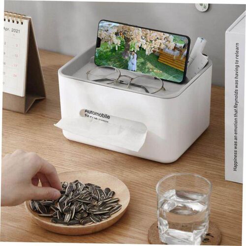 Tissue Storage Box Napkin Holder Living Room Organizer Box