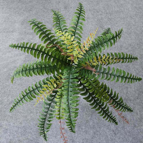 Boston Fern Artificial UV Resistant Outdoor Plants Shrubs