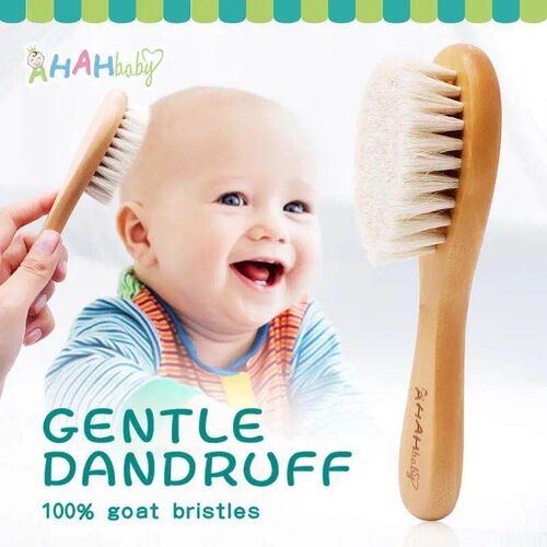 2pcs/Set Baby Hair Brush And Comb Set for Newborn Wood Comb