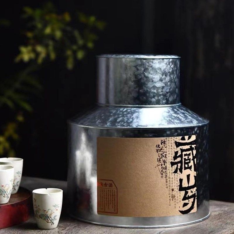 复古茶叶罐马口铁罐特大号茶罐家用存茶罐白号银针老白茶包装空盒,包装,茶叶包装,淘宝优惠券,粉丝福利购,淘宝优惠卷