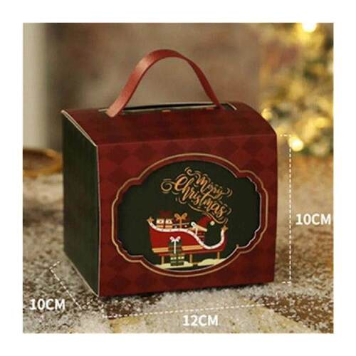 New Portable Hexagon&Square Shape Kraft Paper Candy Boxe