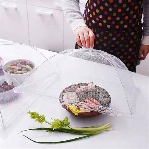 Foldable Food Mesh Cover Fly Anti Mosquito Pop-Up Food