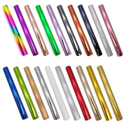 Foil Transfer Rolls Bundle Toner Reactive Foil Roll Printer