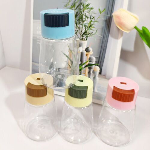 Kitchen Metering Seasoning Tank Press-type Salt Control Bott