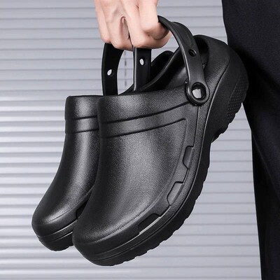 Summer Men Sandals Casual Slippers Waterproof Oilproof