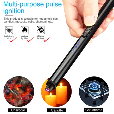 New Electric USB Kitchen Candle Lighter Rechargeable Windpro