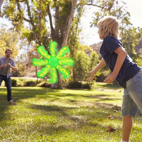Soft 4 Bladed Boomerang 4-Leaf Boomerang Toy Funny Outdoor
