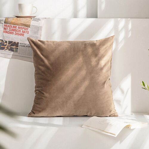 Throw pillow sofa back cushion cover velvet Pillow case