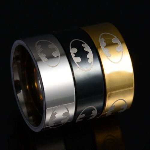 ELSEMODE 1 PC Boys Men Black Super Hero Batman Symbol Titan