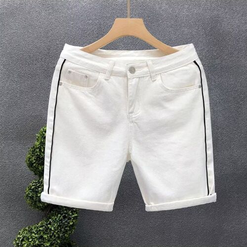 Cropped Pants Mens Korean Version Of High-end Casual Joker