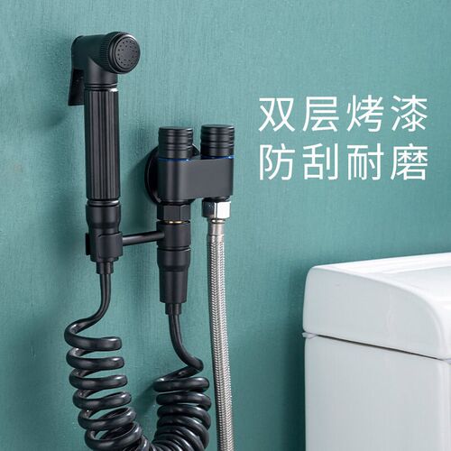 Toilet companion gun all copper set wash fart马桶伴侣喷枪1