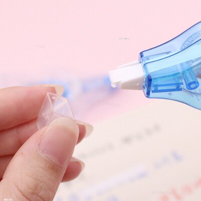 6Pcs/set Roller Correction Tape 8mx5mm White Sticker Tape