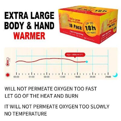 Portable Heating Pad Body Warmer Hand Foot Warmth Stickers