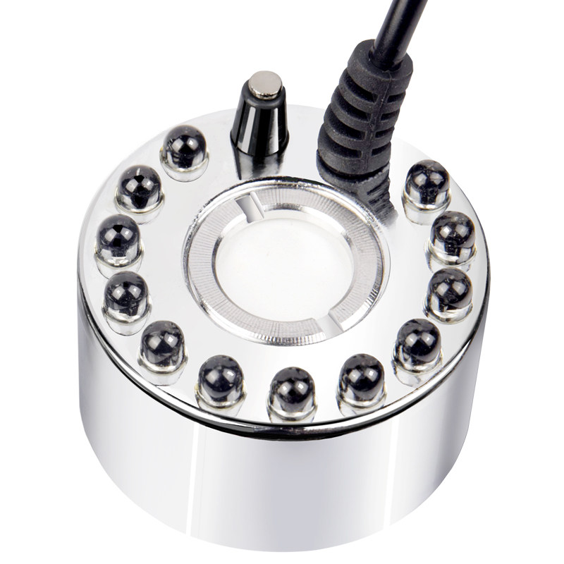 超声波雾化器鱼缸雾化头盆景大雾量彩灯造景烟雾加湿器静音喷雾