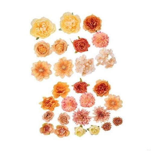 28/49Pcs Artificial Flower Buds 4-10cm Realistic Flower