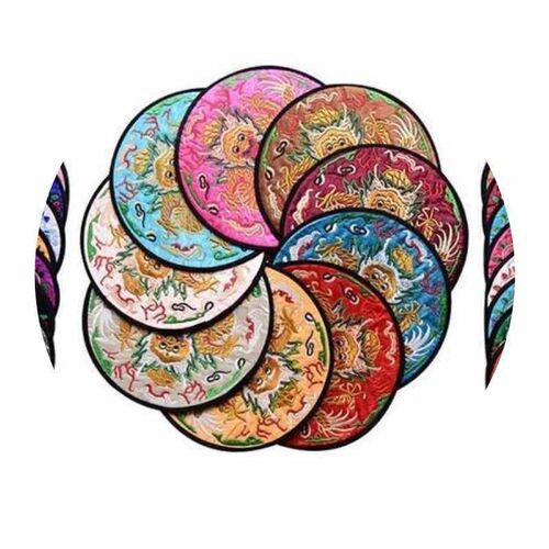 Random Delivery Chinese Style Cloth Coaster Custom-Made Crea