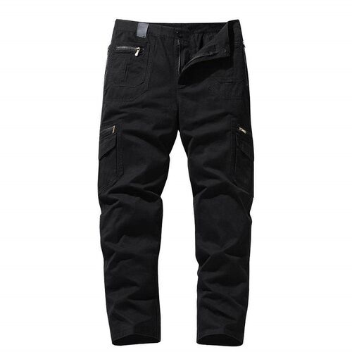 Multi pocket long pants for men, straight leg season