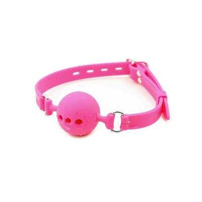 Sizes Soft Safety Silicone Open Mouth Gag Ball Bdsm Bondage