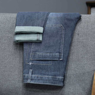 Spring New Arrival Stetch Slim-Fit Mens Jeans Mens Pants Y