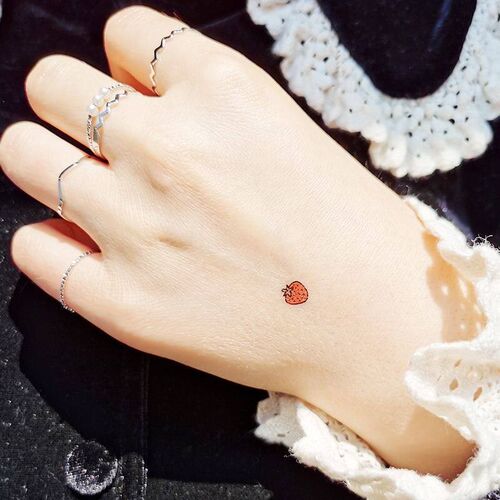 5Pcs/Set Fashion Tiny Wave Ring Set for Women Trend Personal