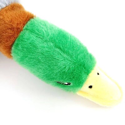 Dog Chew Toys Cute Plush Duck Sound Toy Stuffed Squeaky Anim