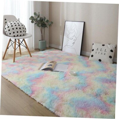 bedroom carpet bedside mat living room rug long fur warm