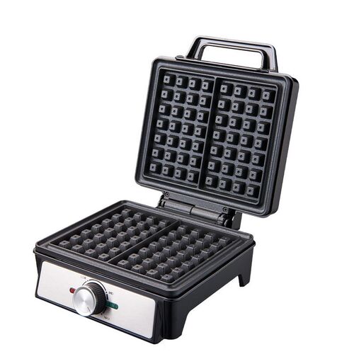 Waffle Cake Maker 华夫饼机板两片吐司面包早餐机电饼铛双面加热