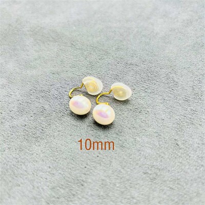 French Retro Colorful Light Luxury Steamed Bread Flat Round