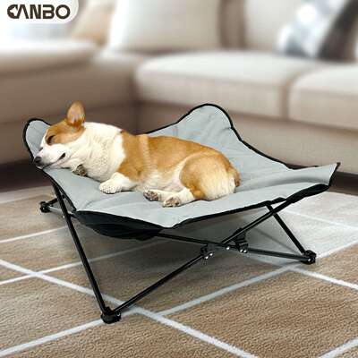 CanboPet Autumn Warm Elevated Pet Bed Foldable Dog Bed