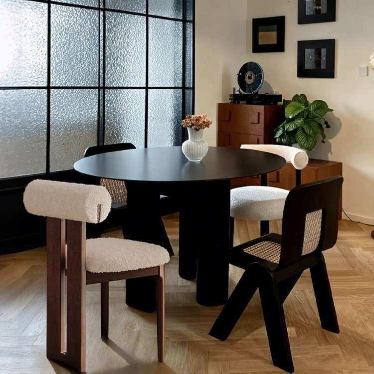 中古风实木餐椅家用餐桌椅混搭河马椅人鱼靠背椅复古藤编化妆凳子,3C数码配件,其它配件,淘宝优惠券,粉丝福利购,淘宝优惠卷