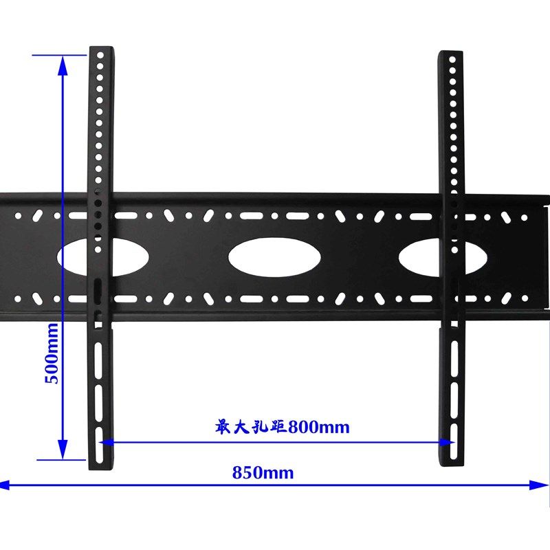 70//90/100/110寸广告机加厚通用大型LE液晶电视墙壁挂架支架