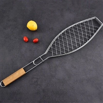 Outdoor Roasting Fish Grilling Basket Grilled Fish Clip