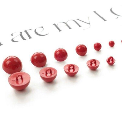 Japan Imported Qing*******shroom Buckle Black Red